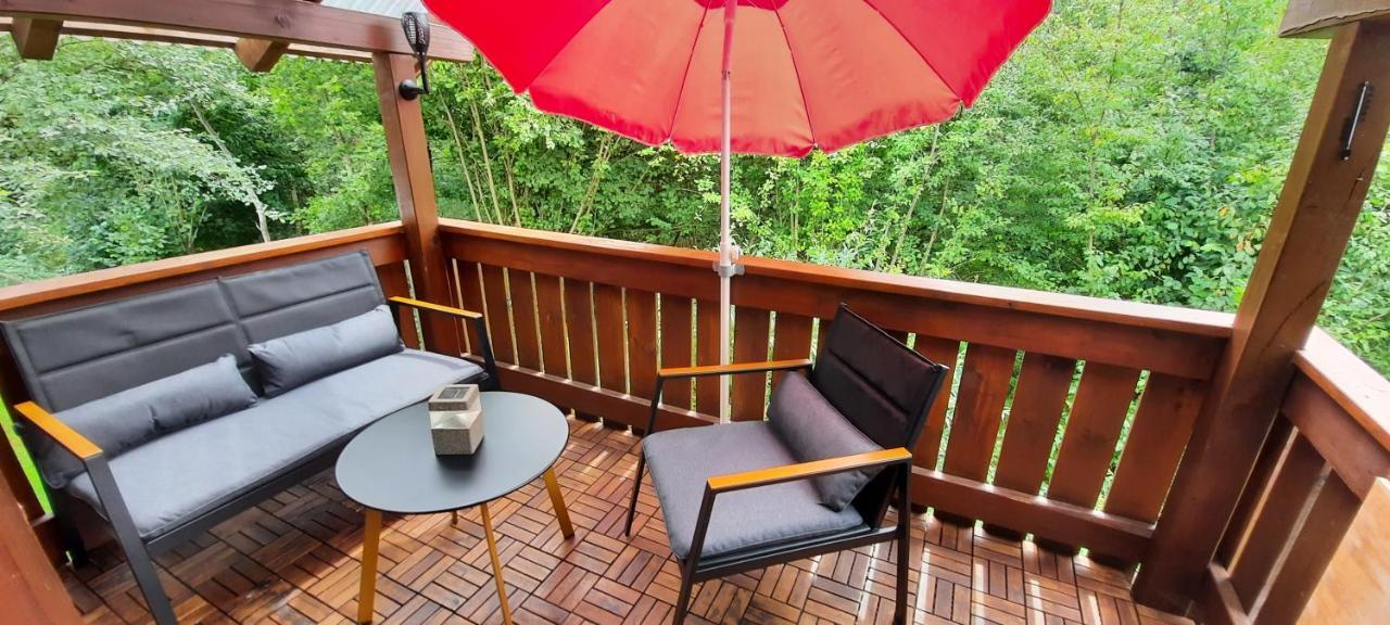 Ferienwohnung Wildgatter Grafenwiesen Dış mekan fotoğraf